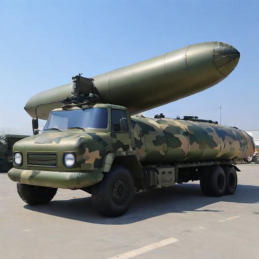 假目標防空導彈充氣布料